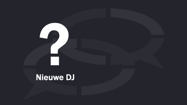 Nieuwe DJ